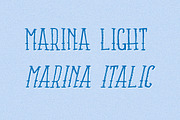 MARINA, a Serif Font by Pan Cabaj (Thumbnail 2 of 5)