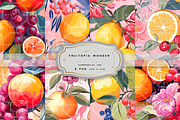 FRUITOPIA WONDER Seamless Bundle, an Illustration by RefinedFantasyStudio (Thumbnail 1 of 9)