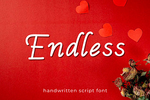 Endless - Handwritten Script Font