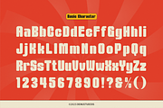 Gulkit Miski | Retro Bold Sans Serif, a Sans Serif Font by Denustudios (Thumbnail 10 of 12)