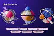 Abstract Shapes 3d Icons, an Object 3D Model by 35lab (Thumbnail 3 of 6)