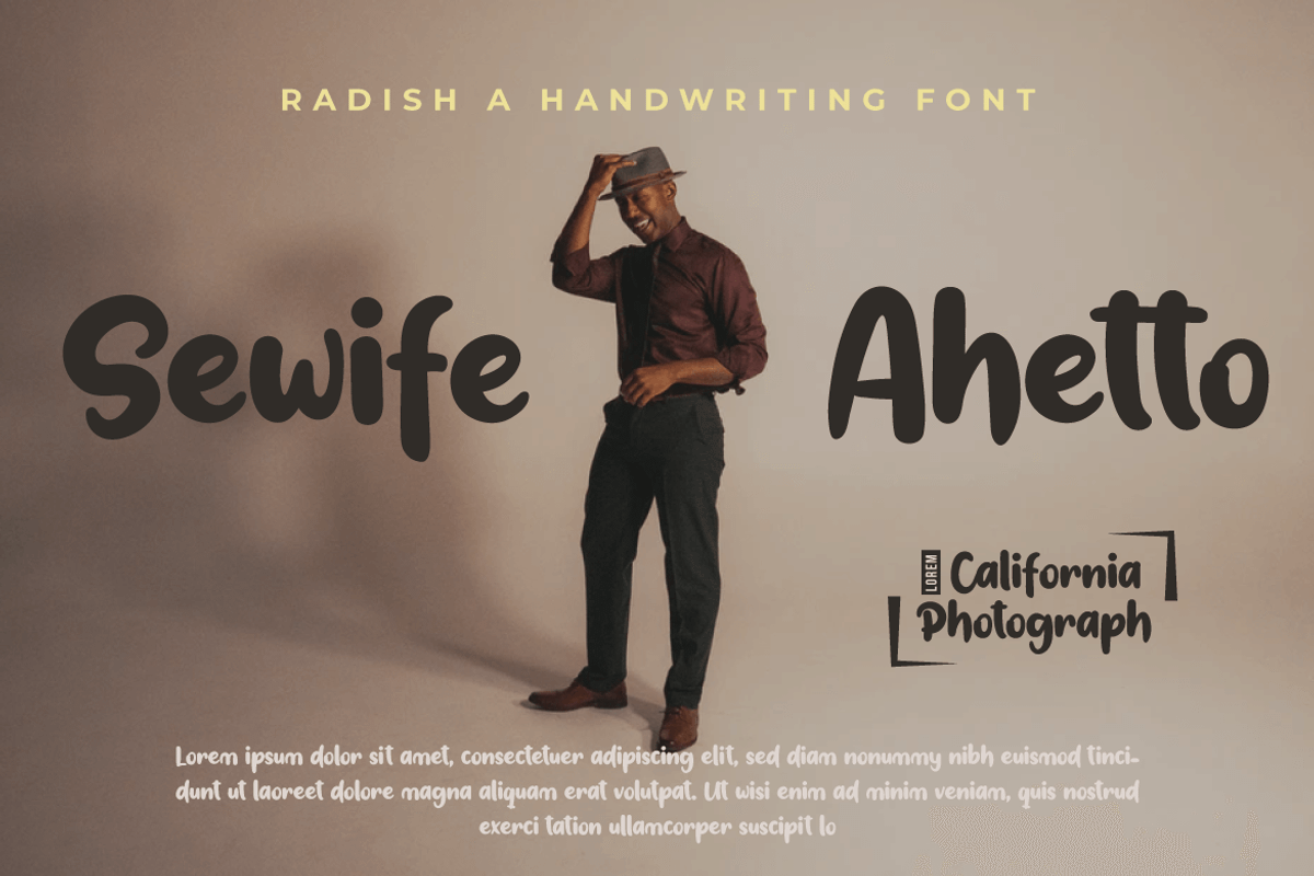 Radish, a Sans Serif Font by twinstd (Photo 9 of 12)