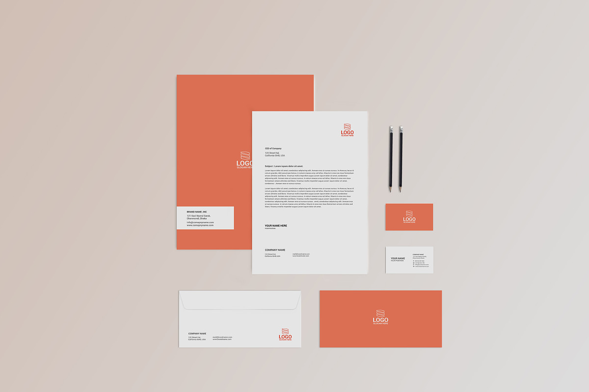 Stationary Mockup, a Pens & Pencil Mockup by alimran24 (Photo 10 of 11)