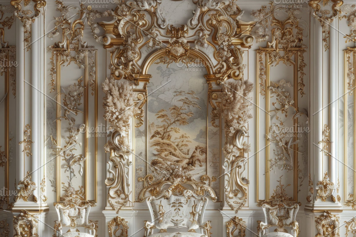 62 Rococo patterns, an Architecture Photo by Handmadefont (Photo 37 of 65)