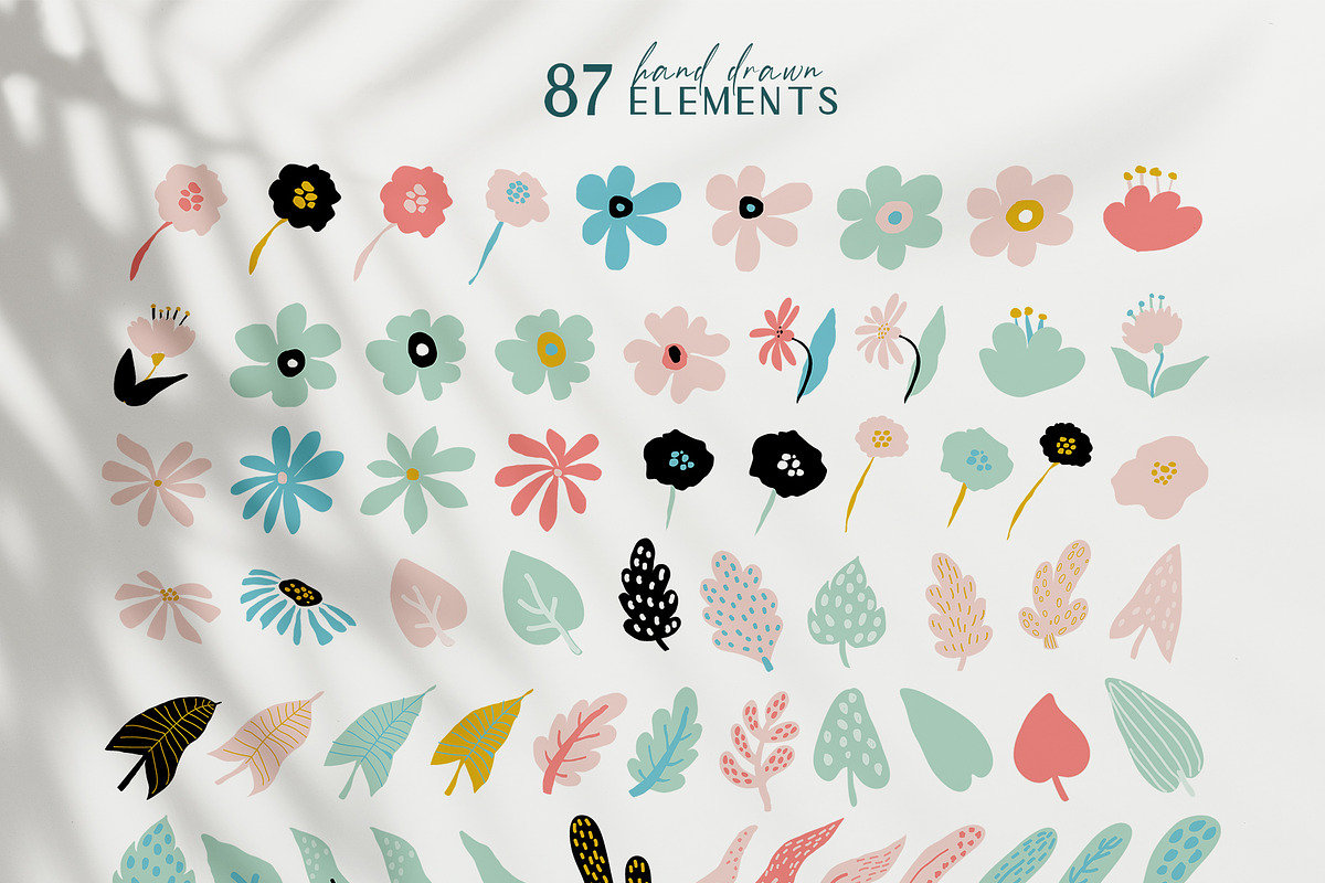 Abstract Floral Collection, a Pattern Graphic by Yamurchik (Photo 9 of 10)
