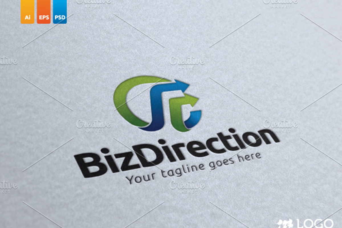 Biz Direction, a Branding & Logo Template by KitCreativeStudio2 (Photo 1 of 5)