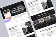 Architect Agency Landing Page, a Landing Page Template by UiDex (Thumbnail 3 of 4)