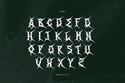 Thorn Oath | Black Metal Font, a Blackletter Font by Denustudios (Thumbnail 11 of 12)
