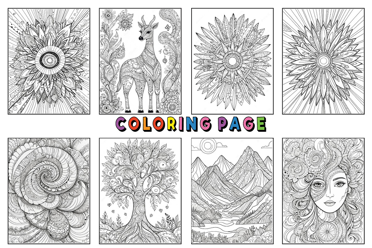 Abstract Background Coloring Pages, an Arts & Entertainment Photo by Wow Magic (Photo 3 of 3)