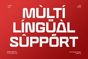 Crane - Unique Technology Logo Font, a Sans Serif Font by TokoPress (Thumbnail 12 of 13)