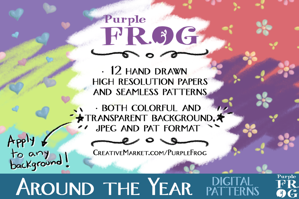 AROUND THE YEAR - Digital Patterns preview 2
