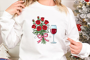 Valentine Wine Glass Clipart PNG, a Graphic by crative8112 (Thumbnail 8 of 8)