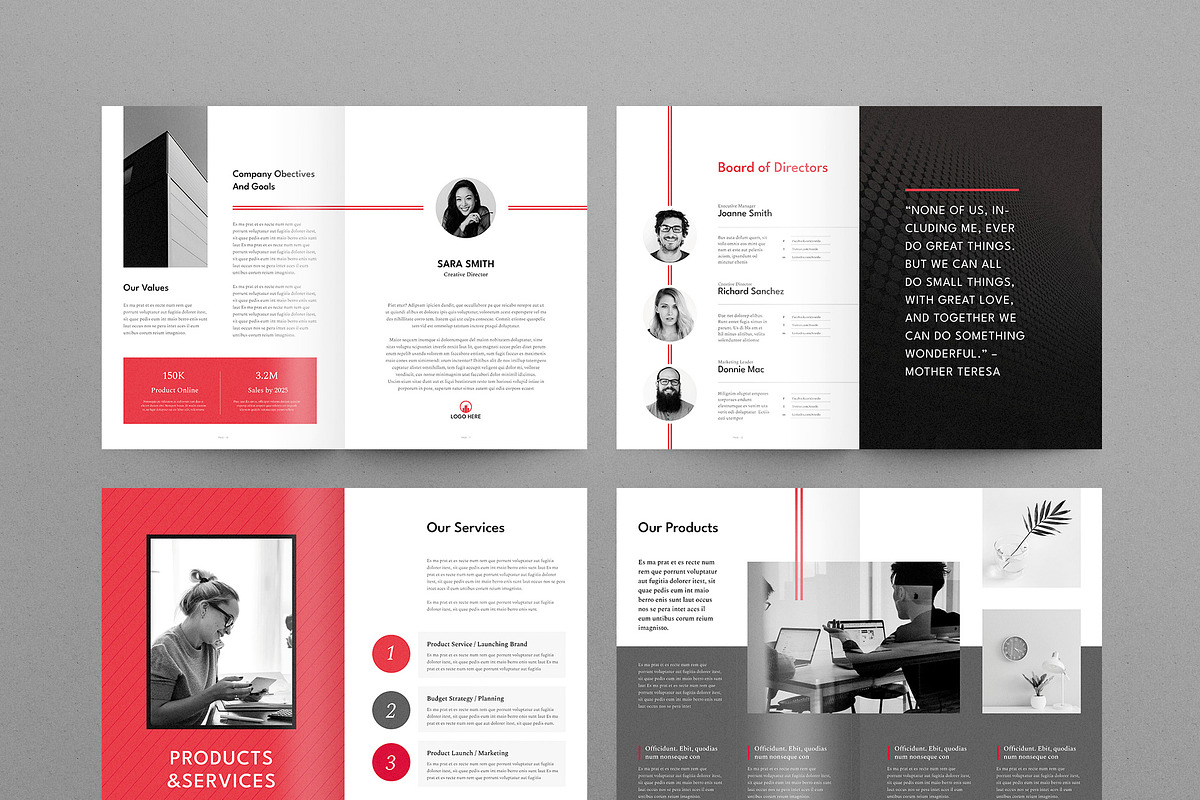 Business Plan | Docx | Canva | INDD, a Brochure Template by BrochuresFactory (Photo 4 of 7)