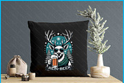 Rein-Beer Christmas Winter Holiday, a Graphic by Creativeusart (Thumbnail 4 of 4)