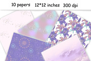 Spring Fairy Tale Pattern, a Pattern Graphic by GlamArtZhanna (Thumbnail 2 of 3)