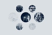 Vector grunge round textures set., a Texture Graphic by PoPaShop (Thumbnail 5 of 6)