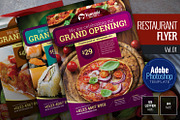 Restaurant Flyer Bundle, a Flyer Template by KitCreativeStudio2 (Thumbnail 2 of 5)