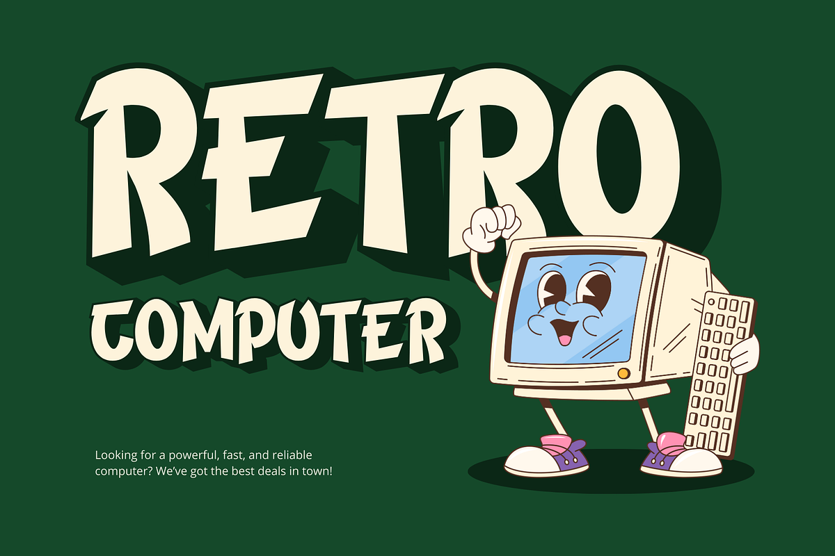 Fazie Retro - Branding Logo Font, a Sans Serif Font by Nirmana Visual (Photo 2 of 8)