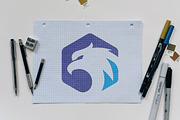 Hexagon Eagle Hawk Falcon Bird Logo, a Branding & Logo Template by jongcreative (Thumbnail 3 of 4)