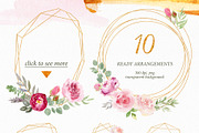 Gold & watercolor collection, a Texture Illustration by Elegantia (Thumbnail 7 of 13)