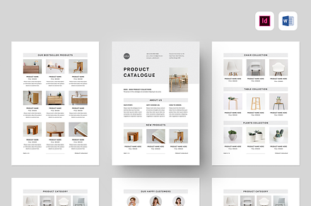Product Catalog Sheet, a Flyer Template by Leaflove