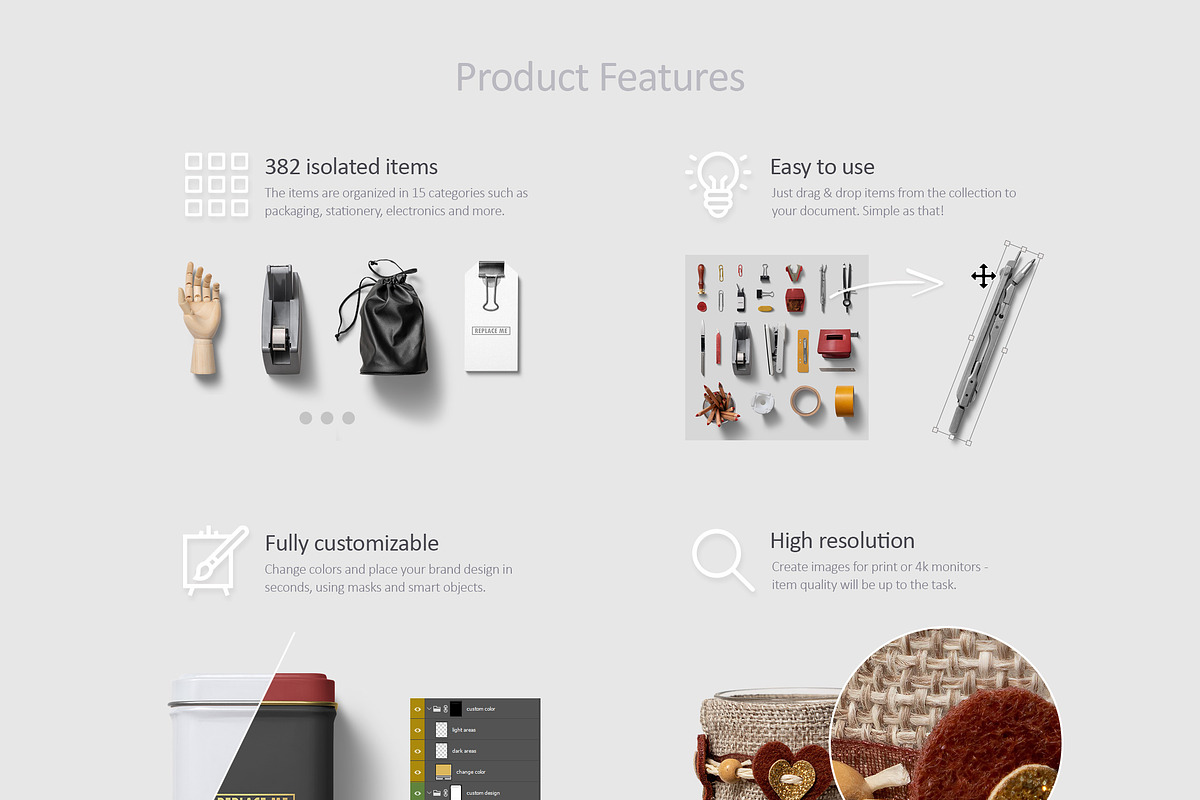 Art & Branding Scene Generator, a Packaging Mockup by h3design (Photo 2 of 14)