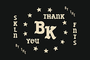 SFC Black Krown, a Blackletter Font by Skilline Supply Co. (Thumbnail 6 of 6)