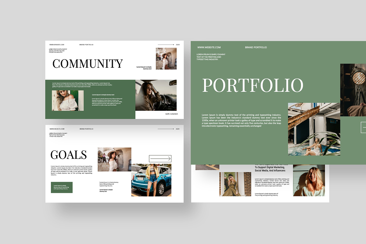Diva Bundle Brand Portfolio Template, a Presentation Template by Spesifikstd (Photo 2 of 11)
