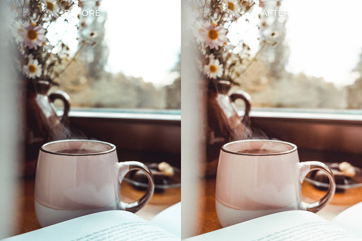 10 BOOKSTAGRAM LIGHTROOM PRESETS, an Action Add-On by Emma Kate Creative (Photo 6 of 10)