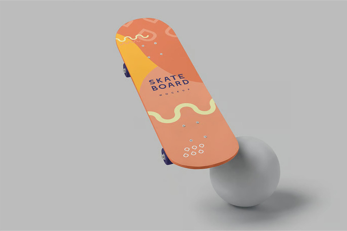 Skateboard Mockups, an Advertising Mockup by megostudi0 (Photo 6 of 7)
