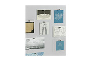 Pinned Paper Mockup, an Advertising Mockup by nkate (Thumbnail 3 of 5)