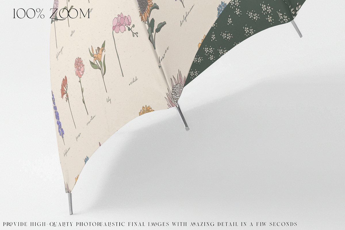 Umbrella Mockups with Smart Objects, a Product Mockup by mock-ups (Photo 5 of 11)