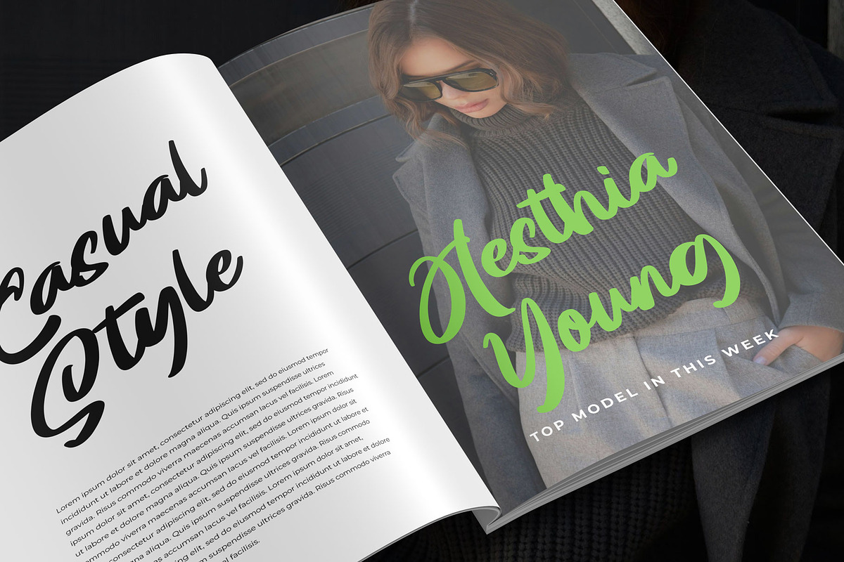 Demorya Bold Script Font, a Script Font by RantautypeStudio (Photo 11 of 15)