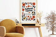 Modern Folk | Wall Art Creator, an Object Graphic by Leleka.Store (Thumbnail 12 of 20)