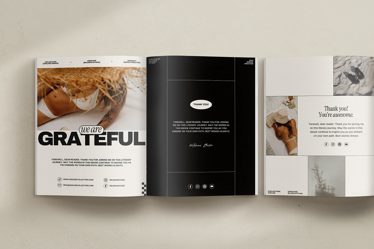 ADE / Ebook Creator Kit, a Magazine Template by Wildnun Studio (Photo 18 of 25)