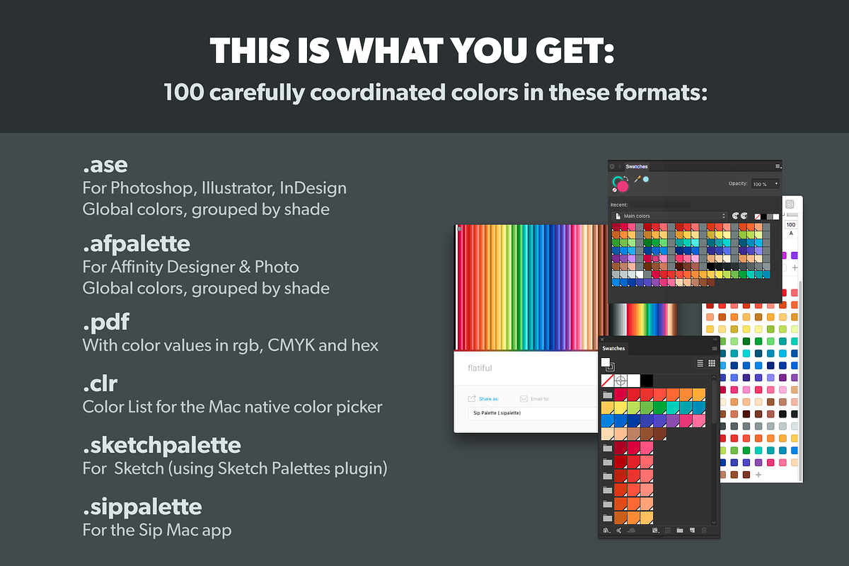 Flatiful Color Palette, a Palette Add-On by Monolinea (Photo 2 of 2)