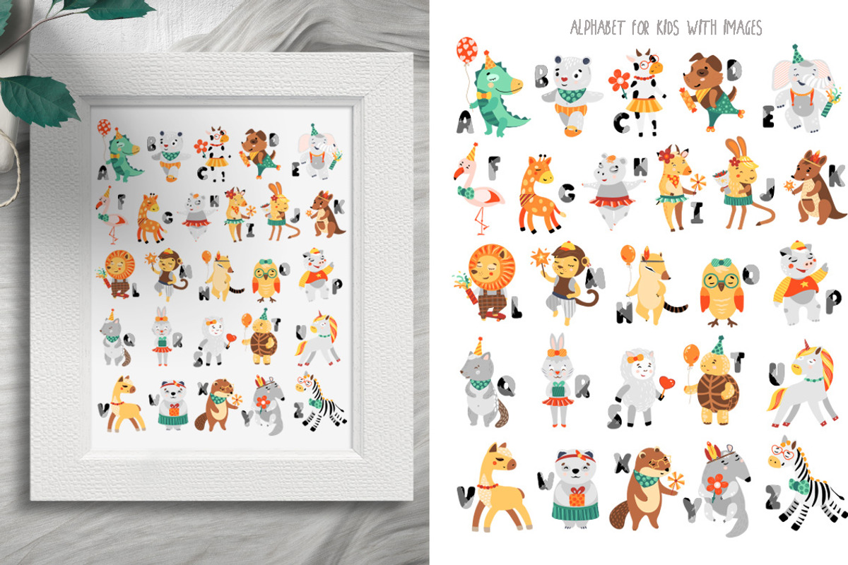 Happy Birthday. Kids illustrations., an Animal Illustration by Luba Vega (Photo 11 of 20)