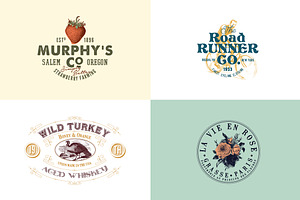 32 Vintage Logo Templates Vol. 2