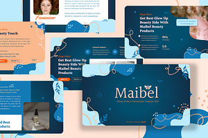 Maibel - Beauty Products Keynote