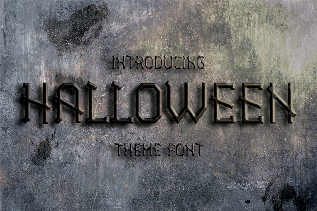 Halloween, a Sans Serif Font by Majelis Font (Photo 1 of 4)