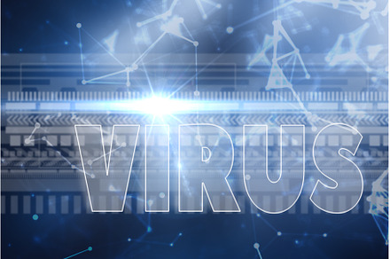 computer virus text concept, virtual, a Technology Photo by Mikee's stuff