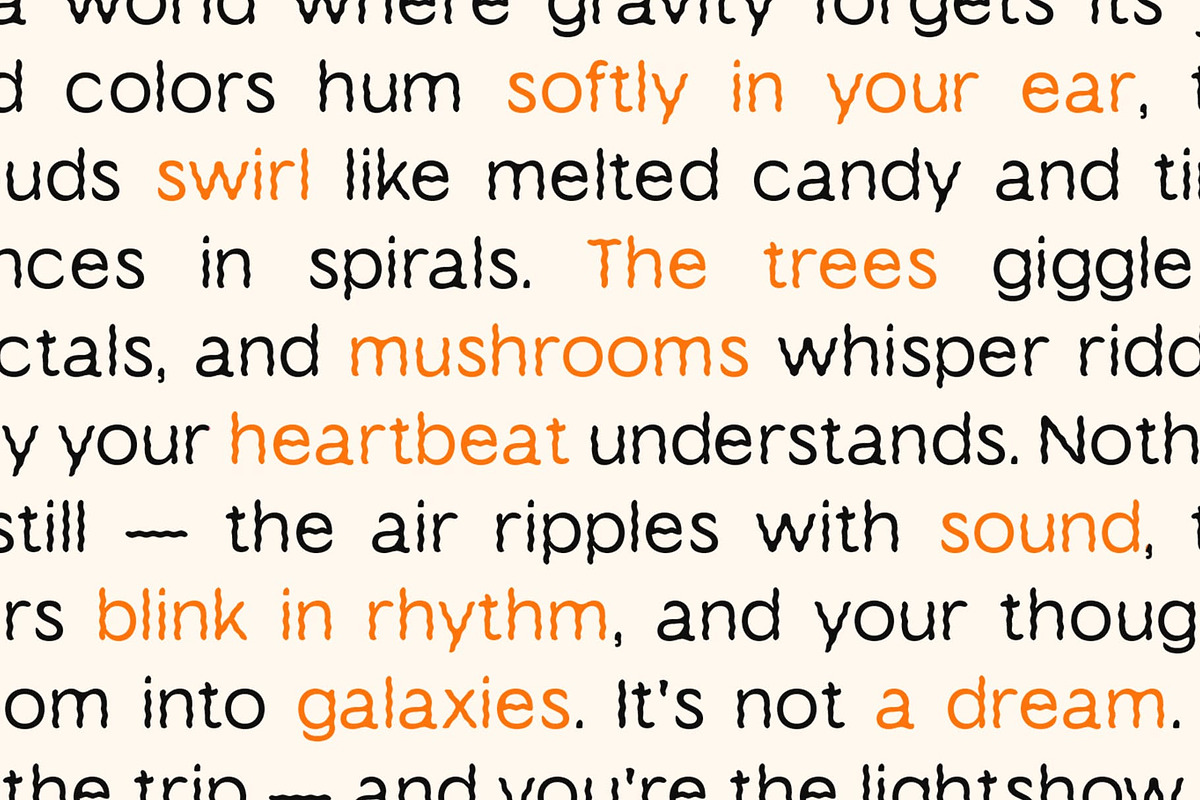 CS Bohemian Drawn, a Sans Serif Font by Craft Supply Co. (Photo 7 of 8)