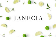 Janecia Serif 3 Font Family Pack, a Serif Font by Creativetacos (Thumbnail 1 of 6)