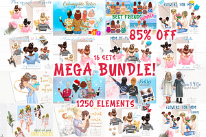 Best friends MEGA BUNDLE. Mother and
