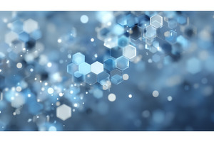 A blue and white medical background, a Technology Photo by ZinetroN
