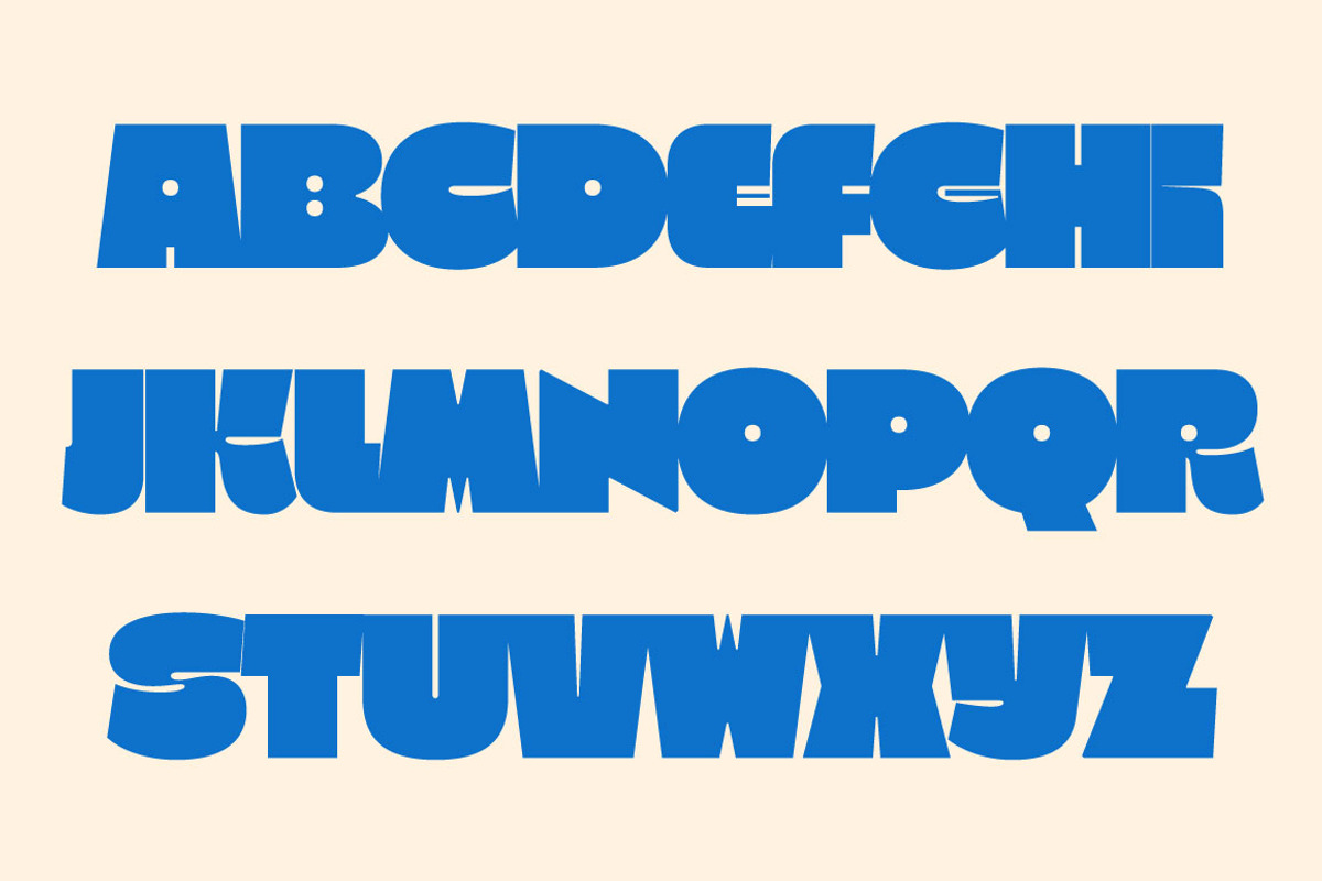 Clamingo – Bold Retro Display Font, a Sans Serif Font by SNI Typeworks (Photo 3 of 10)