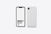 iPhone 17e Mockup, an iPhone Mockup by UnicDesign (Thumbnail 8 of 9)