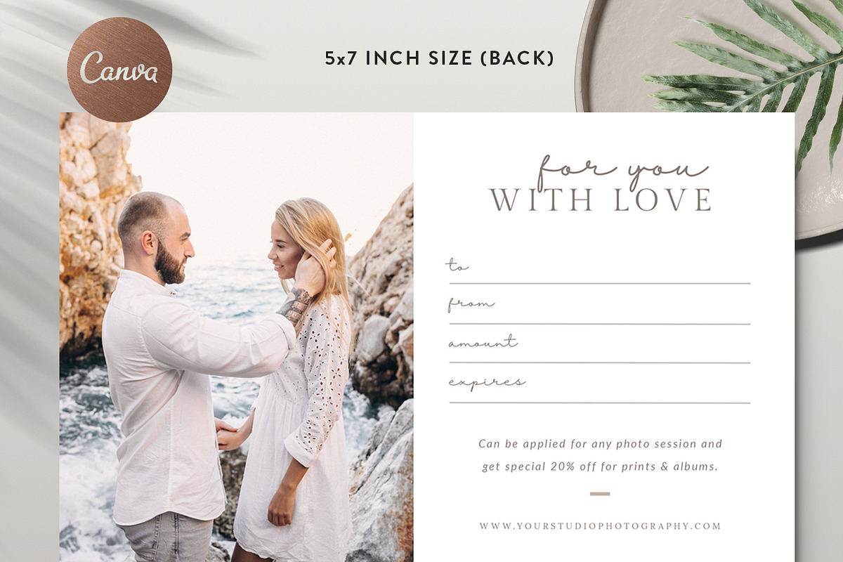 Photography Gift Certificate GC014, a Flyer Template by Bellenity Design (Photo 4 of 4)