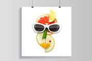 Tasty art featuring fruits, face, and sunglasses, a Food & Drink Photo by © Fisher Photostudio (Thumbnail 8 of 13)