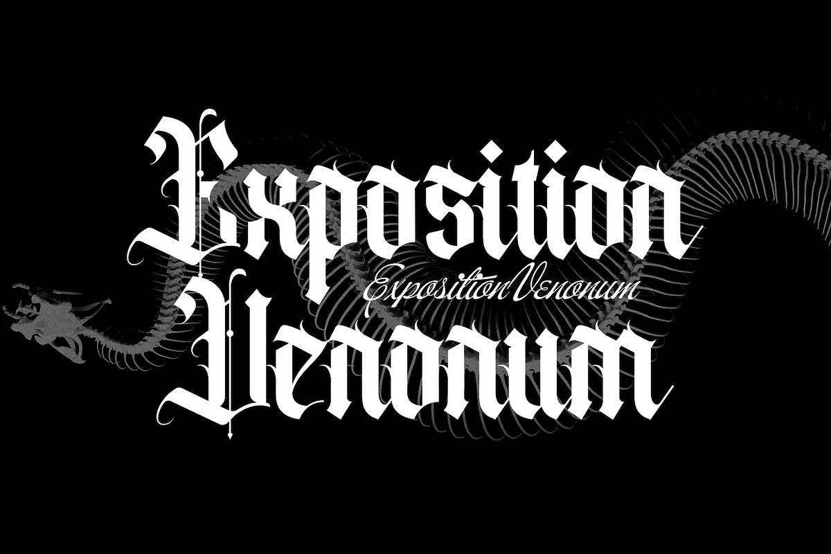Silafejira - Blackletter Font, a Blackletter Font by StringLabs (Photo 2 of 11)